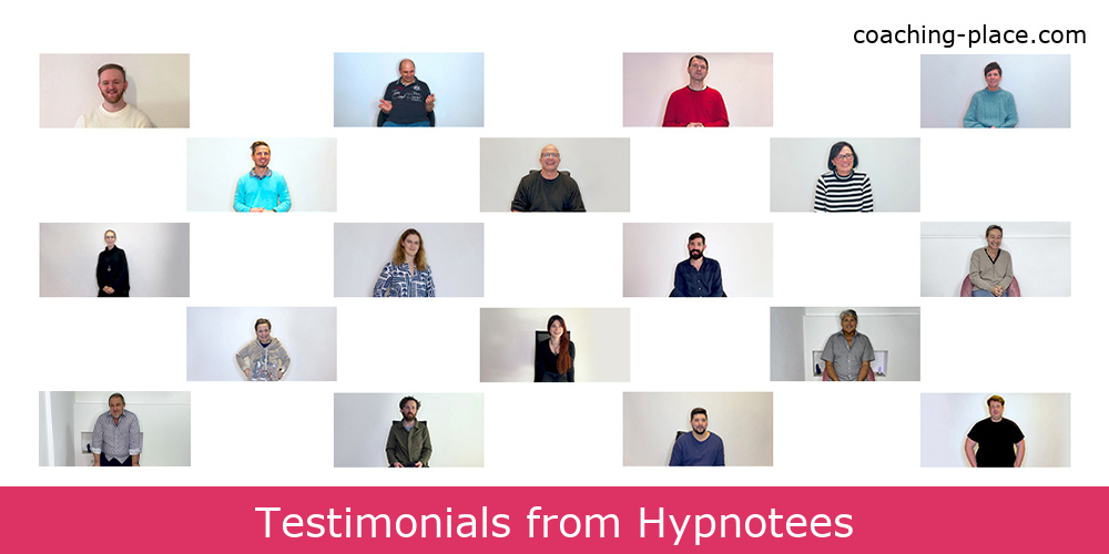 Testimonials from Hypnotees
